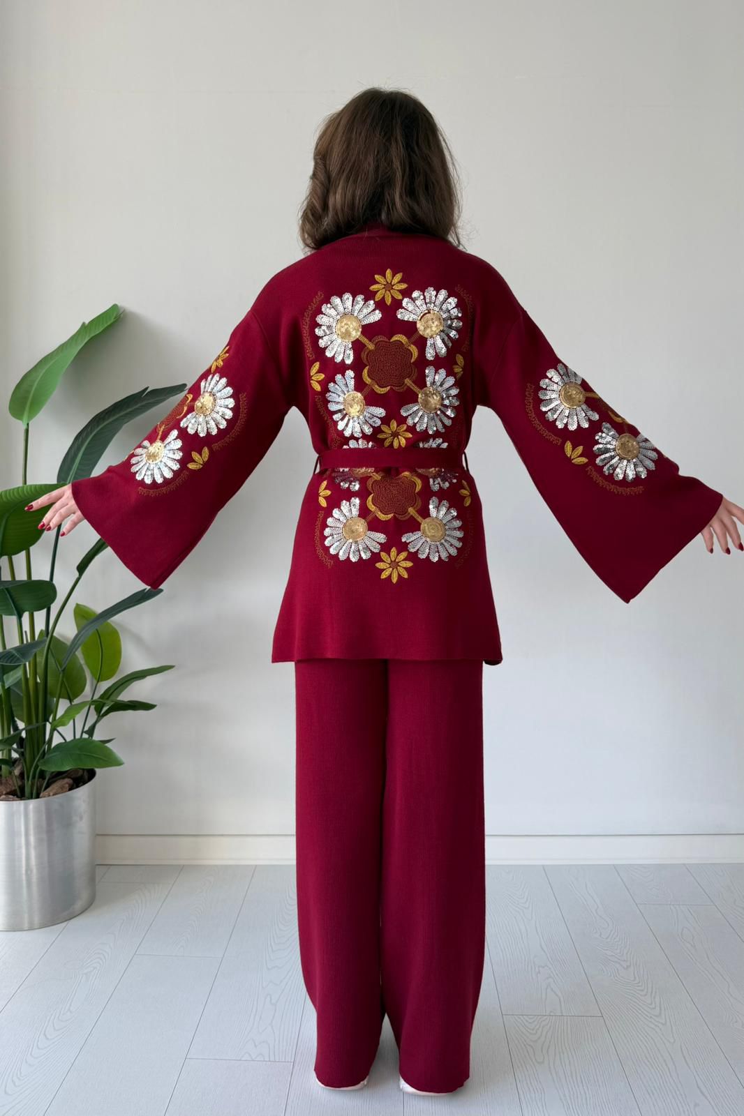 Embroidered Sequence Coord FT600