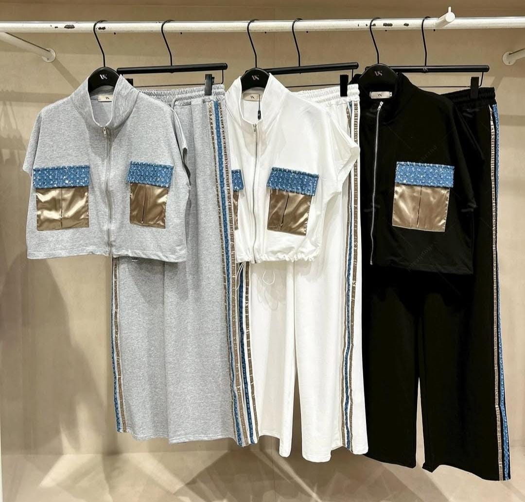 Beautiful Co-Ord Set With Pockets FT105