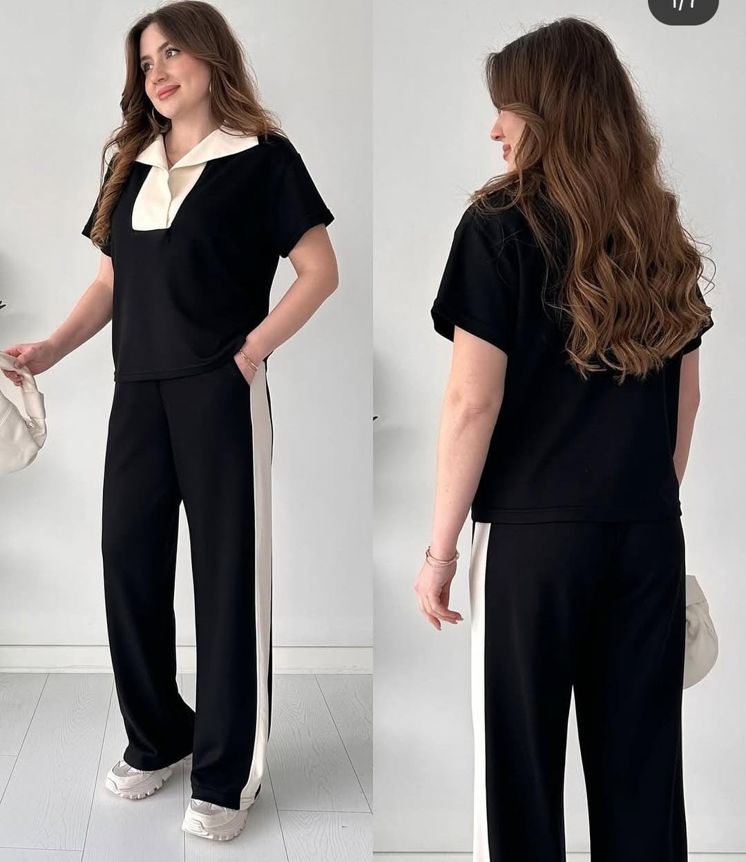 Beautiful Collar Co-Ord Set FT146