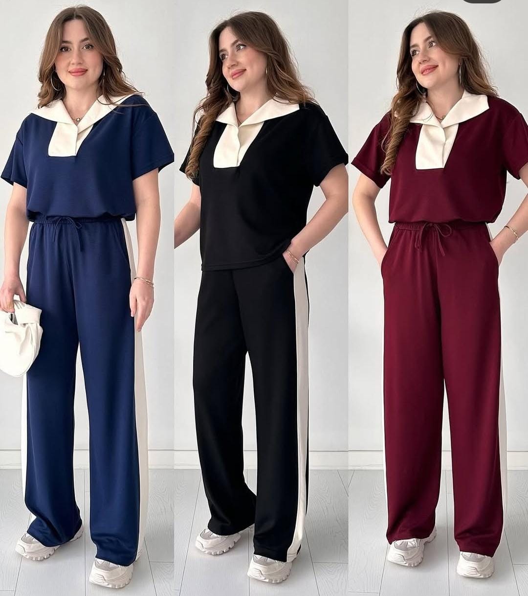 Beautiful Collar Co-Ord Set FT146