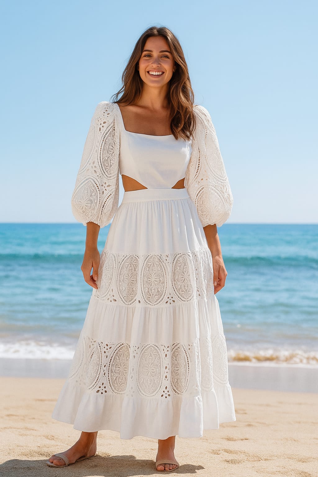 Beautiful Cotton Dress FT159