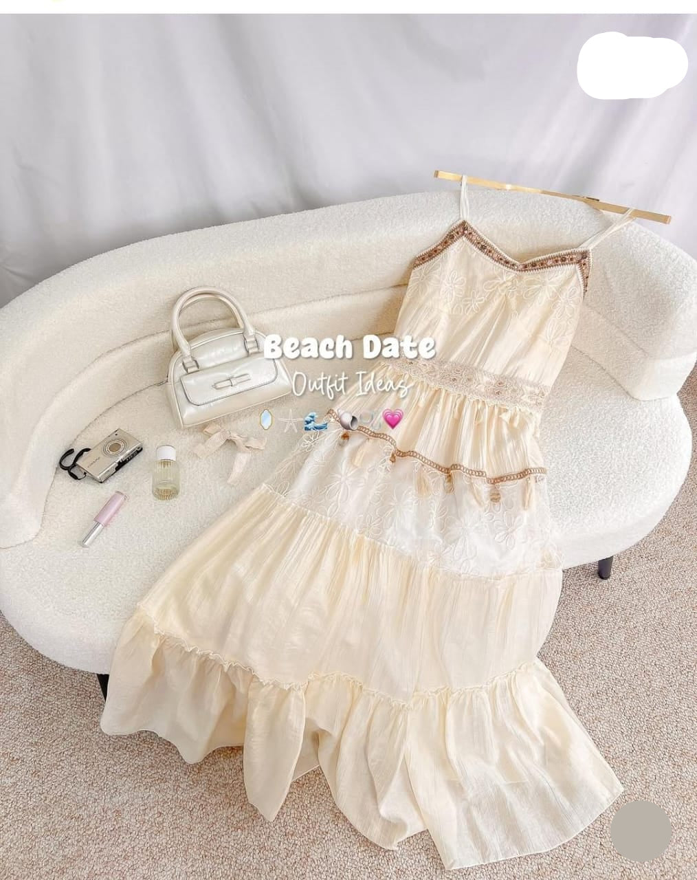 Beautiful Crochet Beach Dress FT044