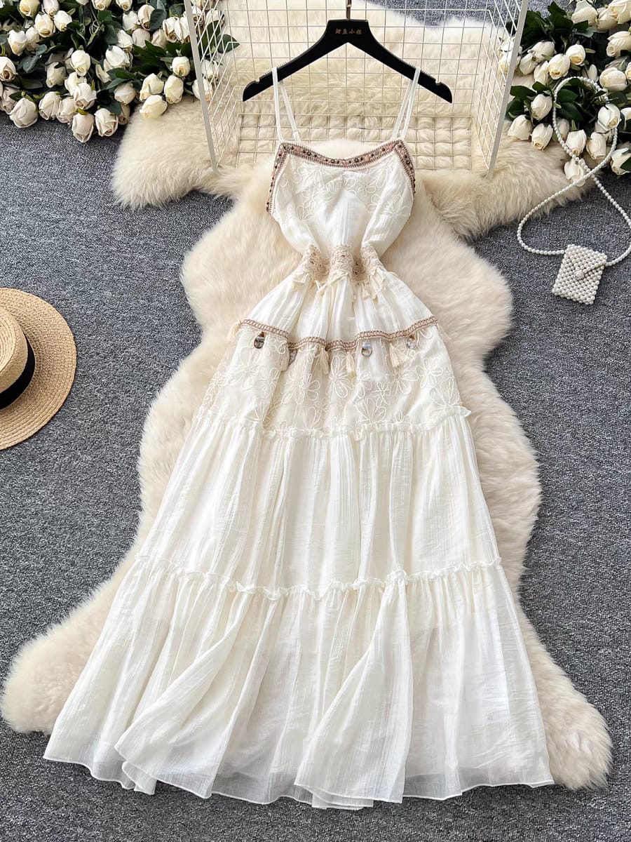 Beautiful Crochet Beach Dress FT044