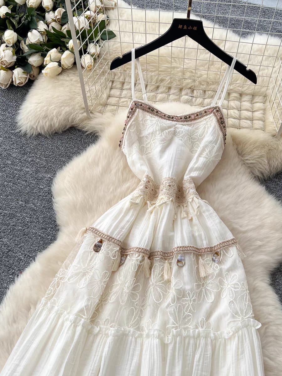 Beautiful Crochet Beach Dress FT044