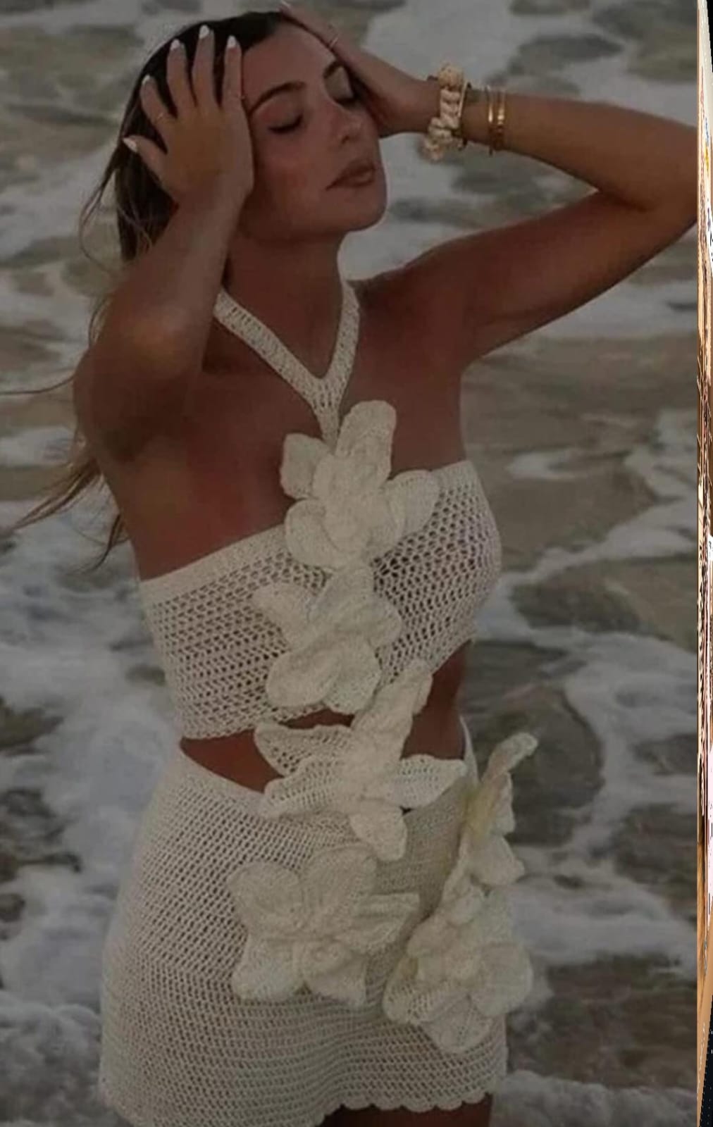 Beautiful Crochet Dress FT154