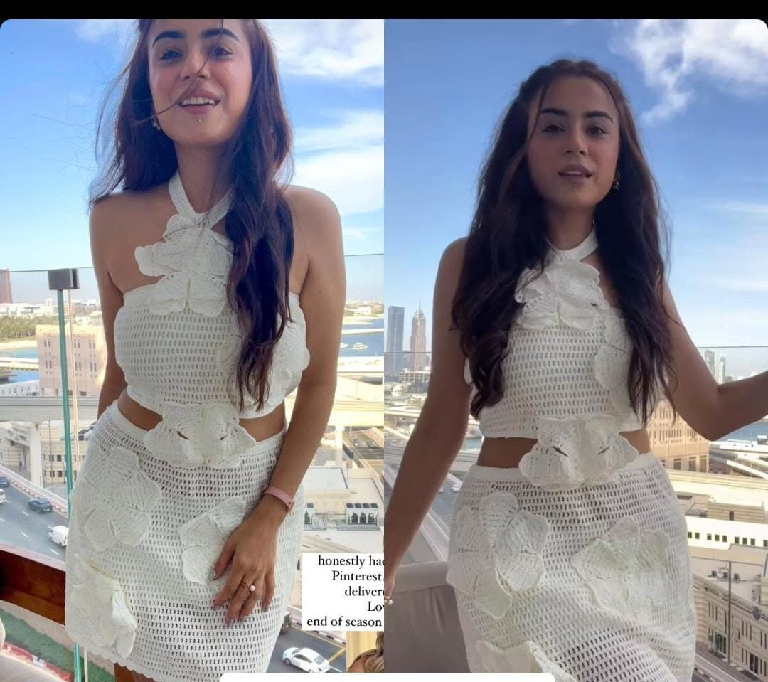 Beautiful Crochet Dress FT154