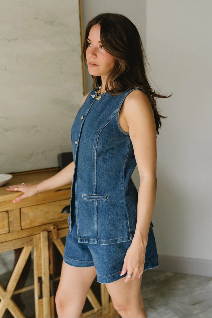 Beautiful Denim Co-Ord Set FT145