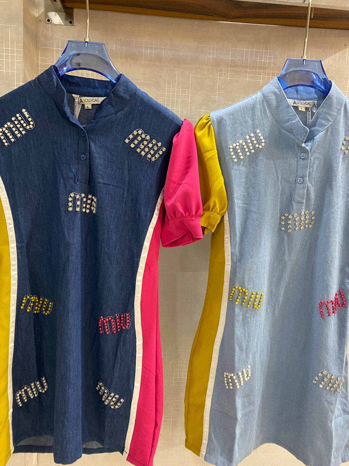 Beautiful Denim Dress FT194