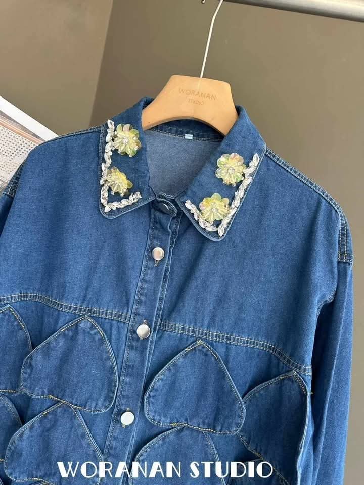 Beautiful Denim Shirt FT087