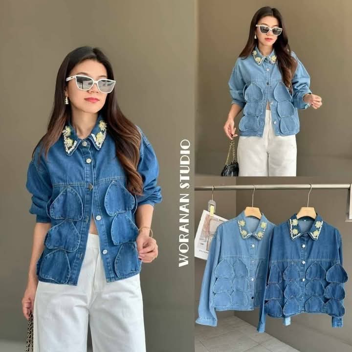 Beautiful Denim Shirt FT087