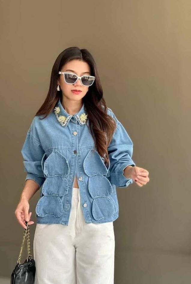 Beautiful Denim Shirt FT087