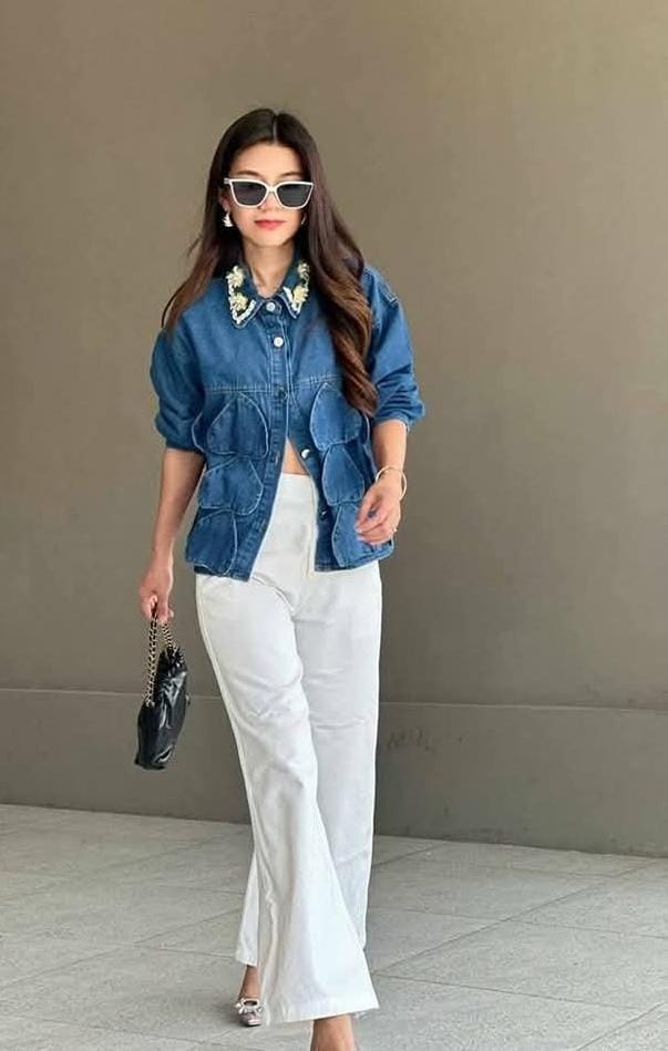 Beautiful Denim Shirt FT087