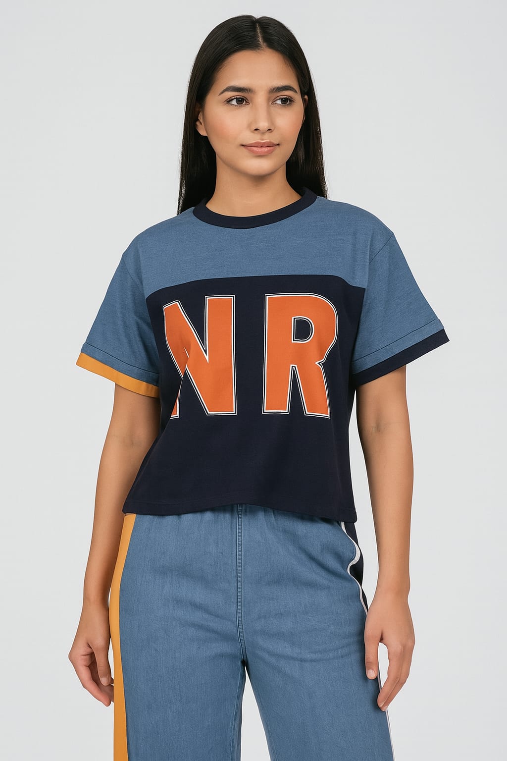 Beautiful Denim Track Suit FT191