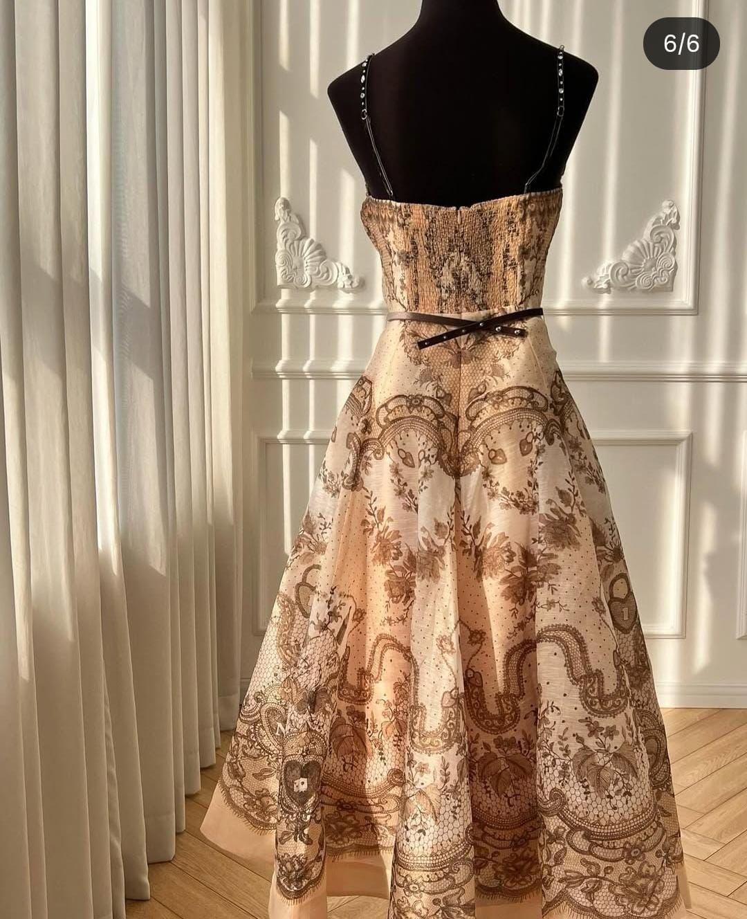 Beautiful Dress With Belt FT187