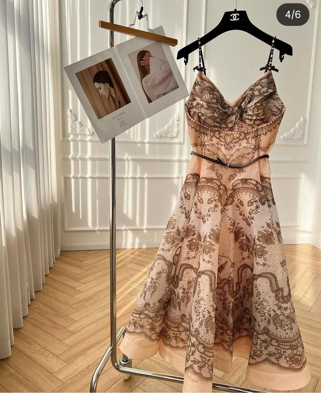 Beautiful Dress With Belt FT187