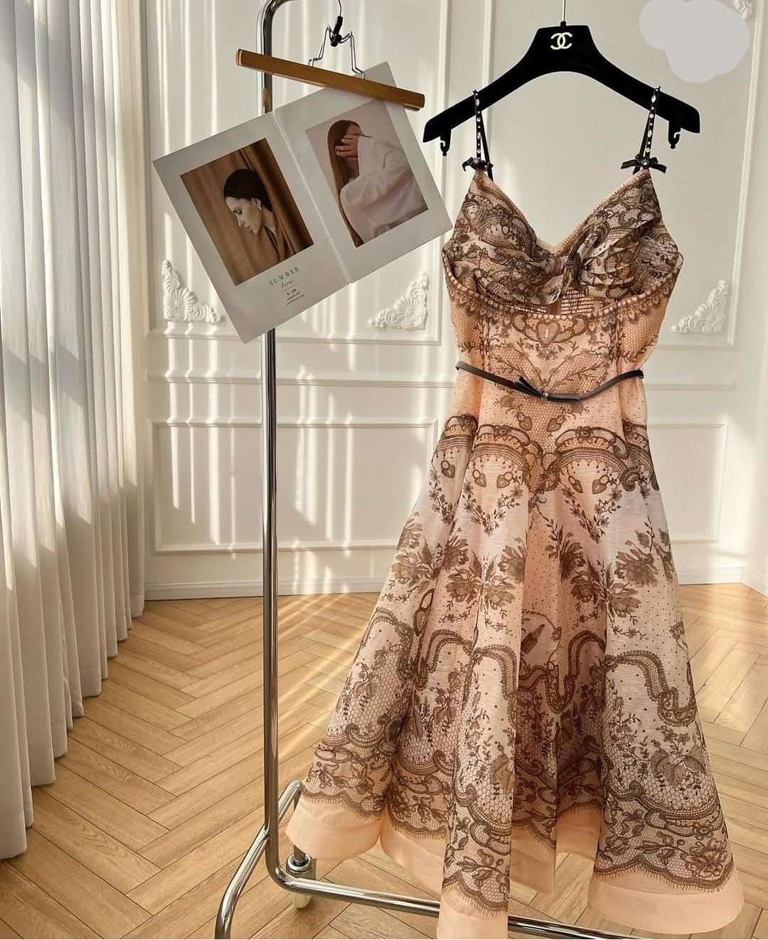 Beautiful Dress With Belt FT187