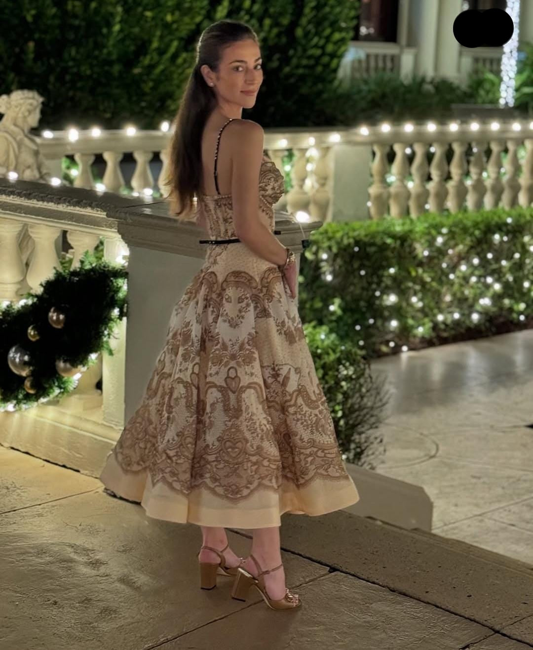 Beautiful Dress With Belt FT187