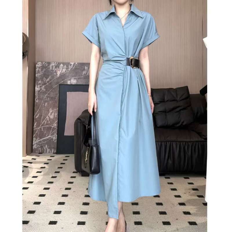 Beautiful Dress With Side Belt FT111