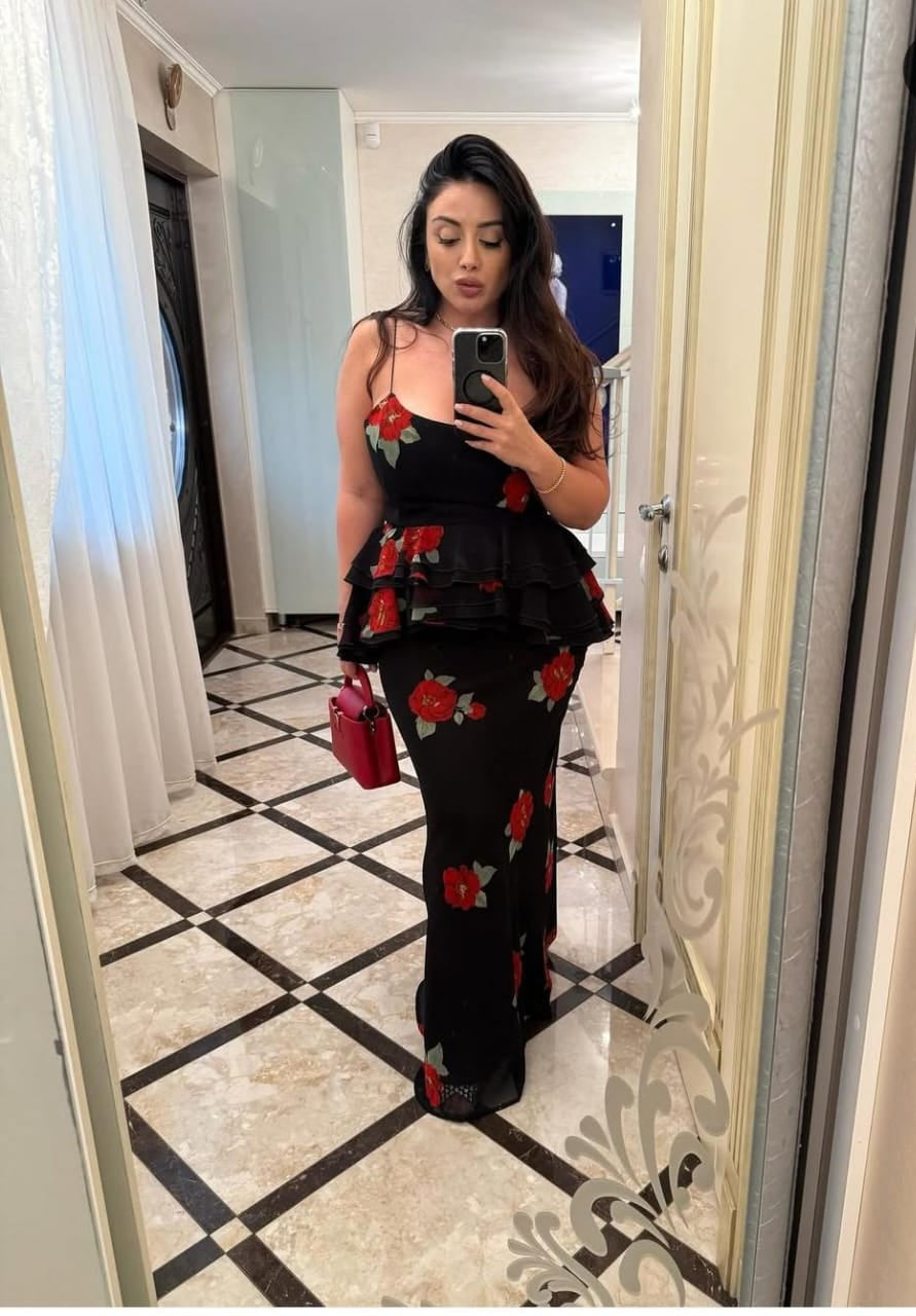 Beautiful Floral Co-Ord Set FT147