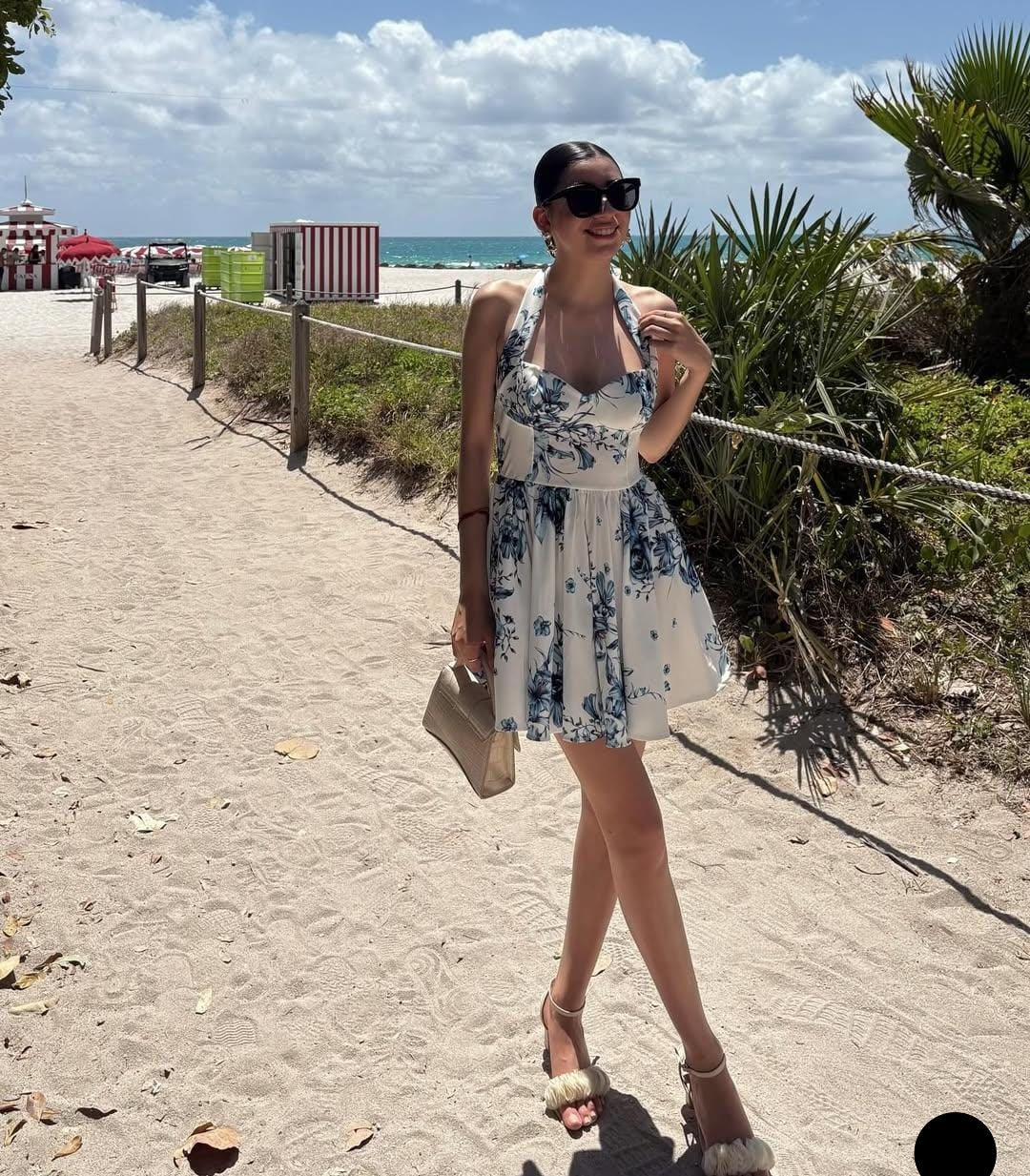 Beautiful Floral Dress FT054