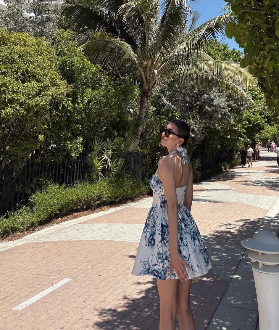 Beautiful Floral Dress FT054