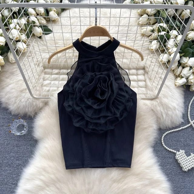 Beautiful Flower Top FT198