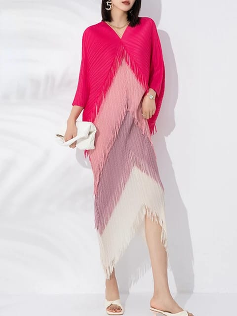Beautiful Fringe Dress FT164