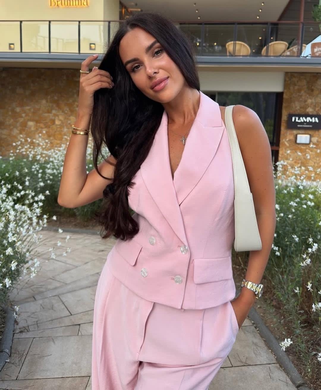 Beautiful Halter Neck Co-Ord Set FT171