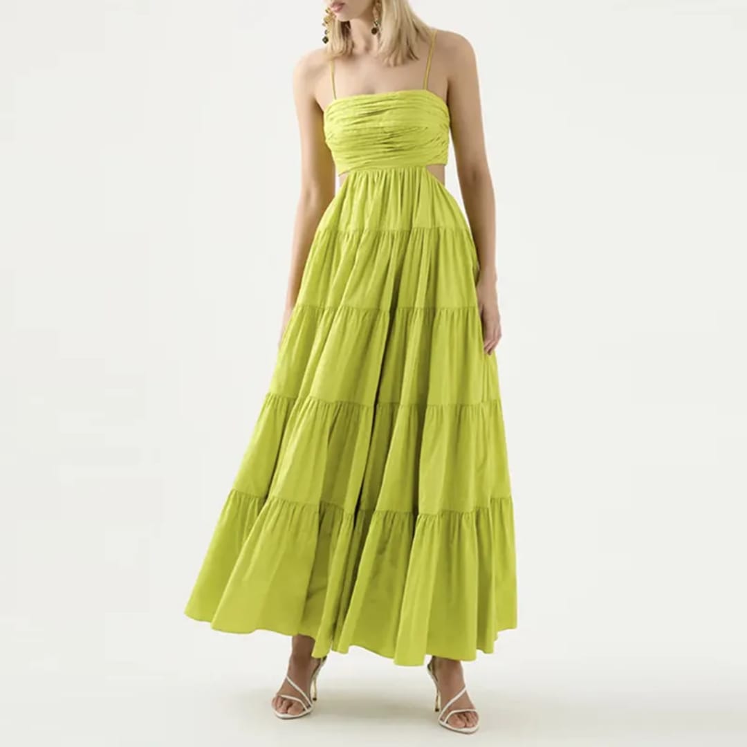 Beautiful Maxi Cutout Dress FT135