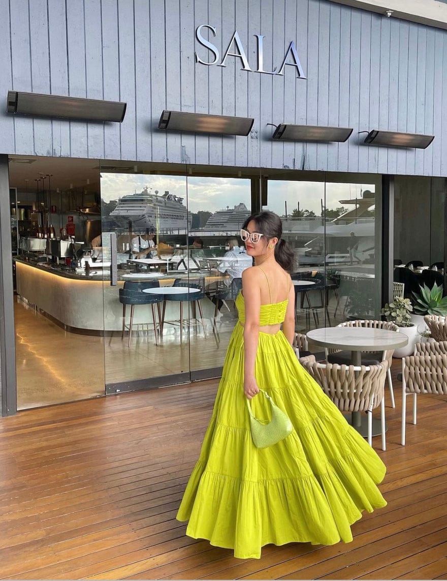 Beautiful Maxi Cutout Dress FT135
