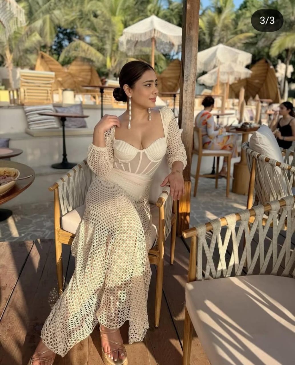 Beautiful Padded Beach Dress FT016