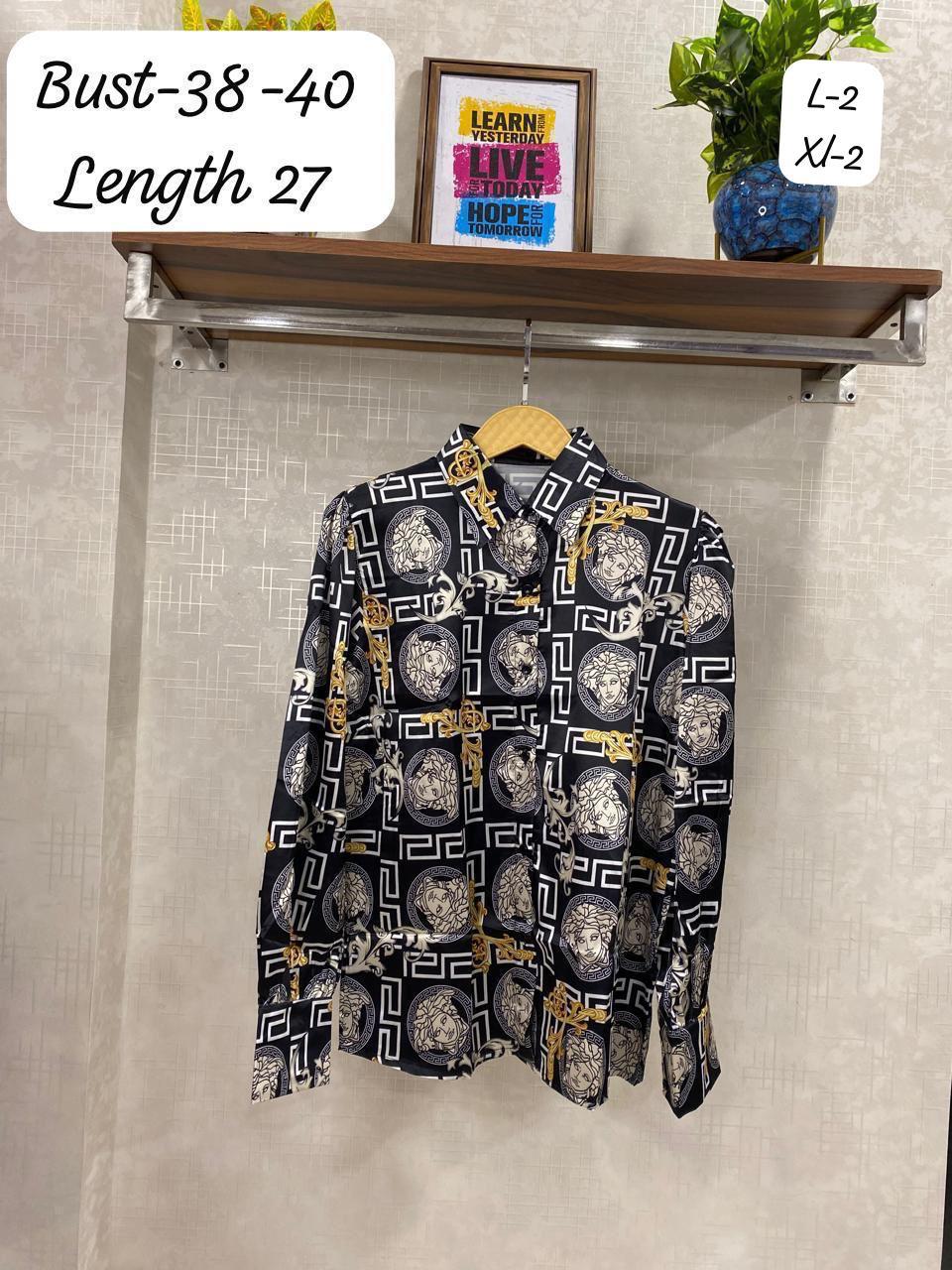 Beautiful Pattern Print Shirt FT177