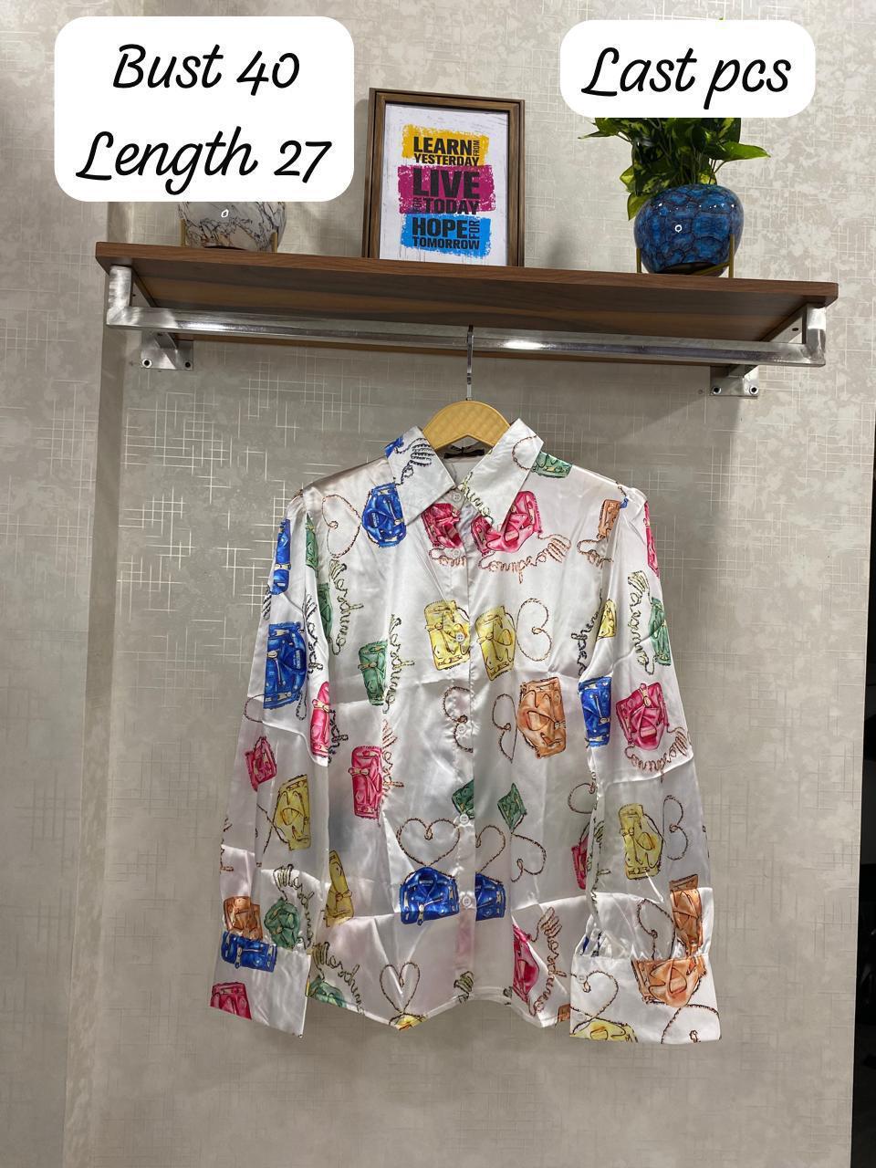 Beautiful Pattern Print Shirt FT177