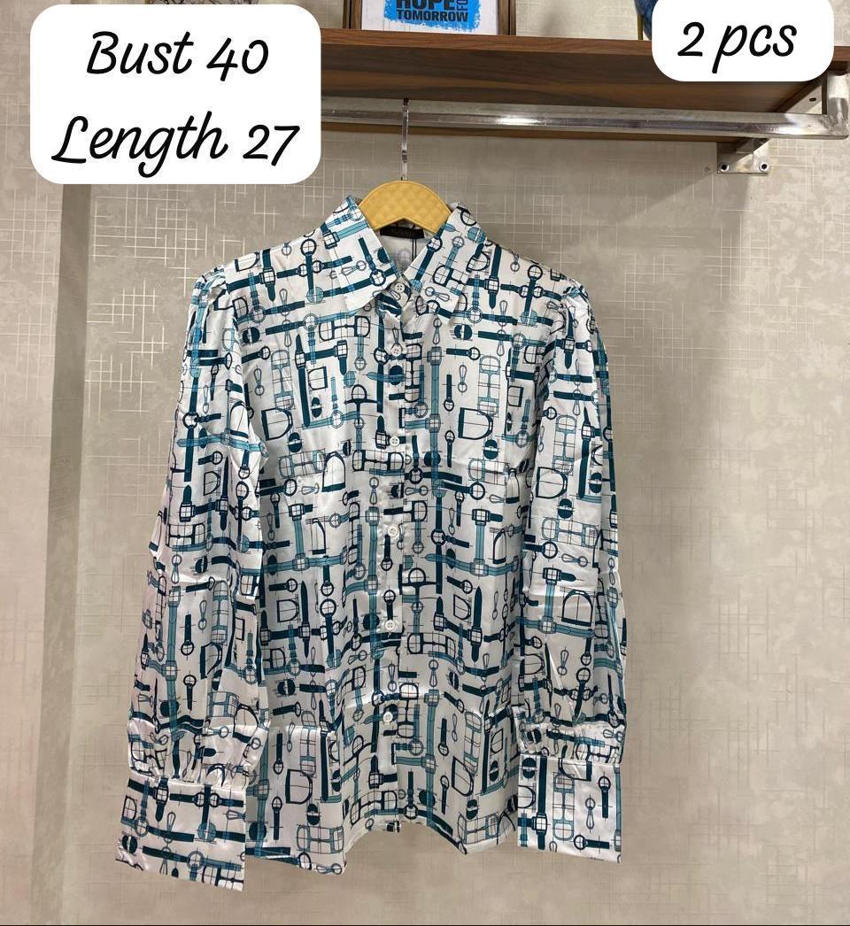 Beautiful Pattern Print Shirt FT177