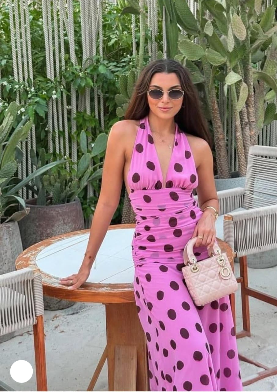 Beautiful Polka Dot Dress FT172 (preorder)