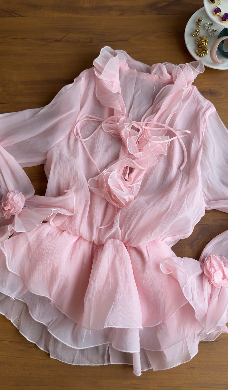 Beautiful Ruffle Dress FT163