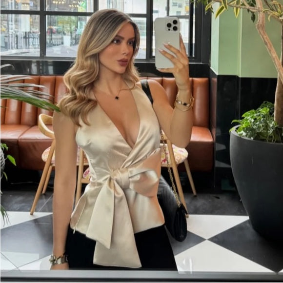 Beautiful Satin Top FT186