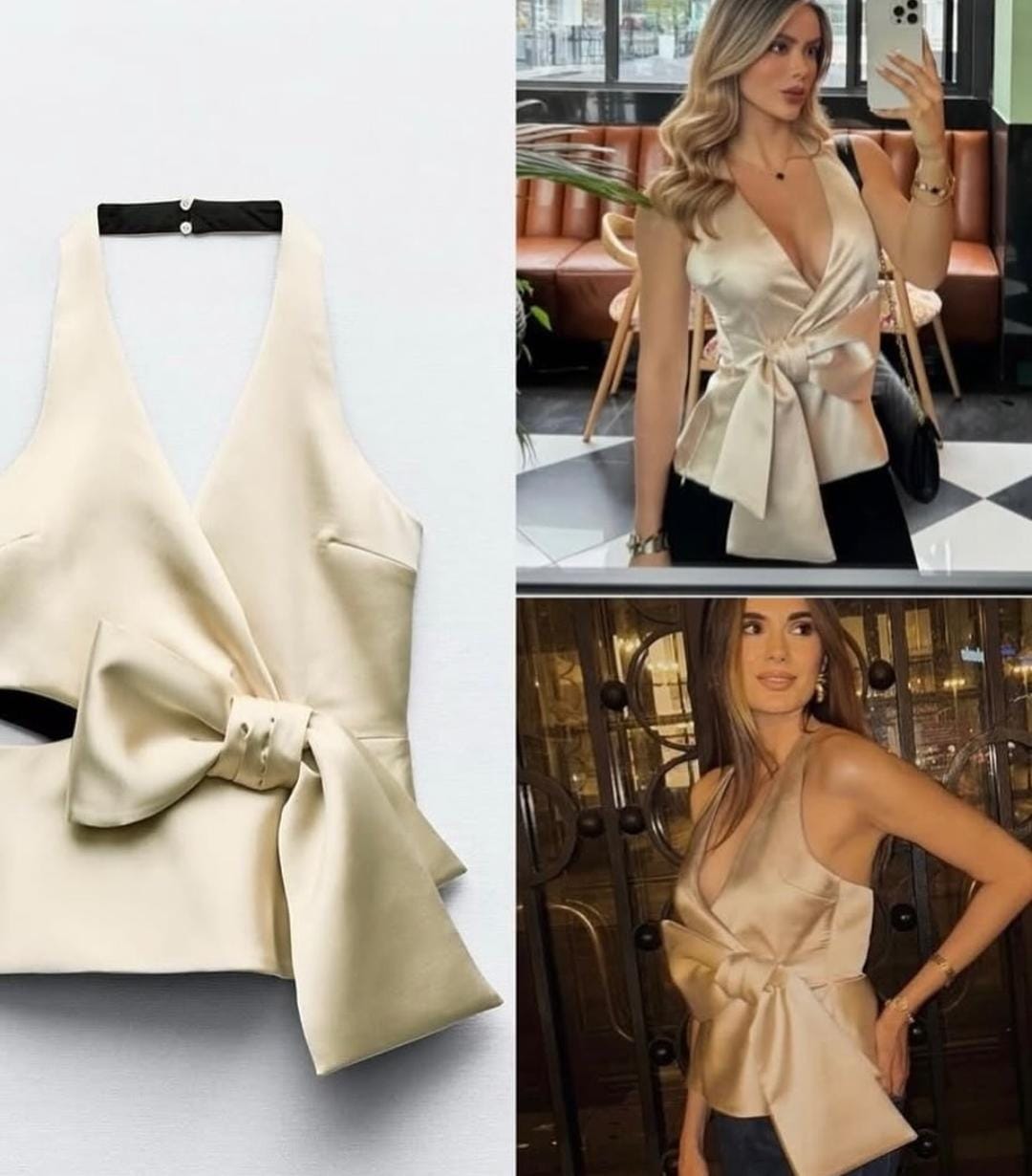 Beautiful Satin Top FT186