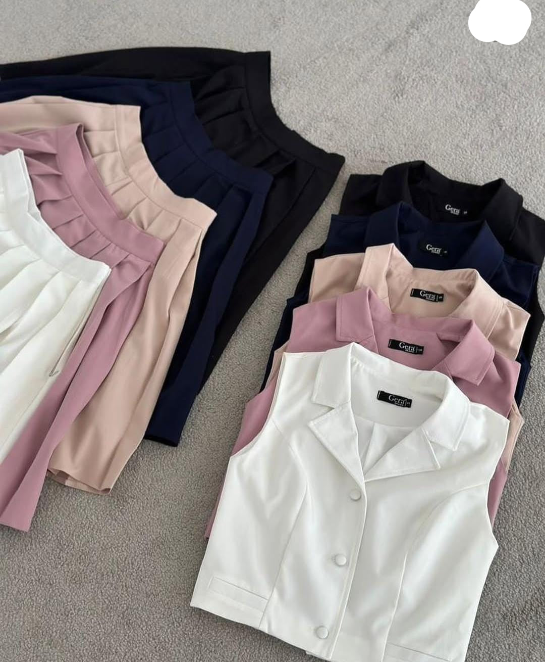 Beautiful Waistcoat with Skirt FT139