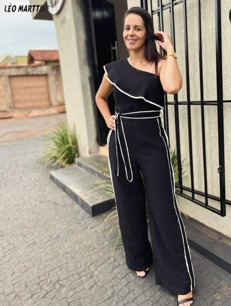 Beautiful Jumpsuit With Belts FT137