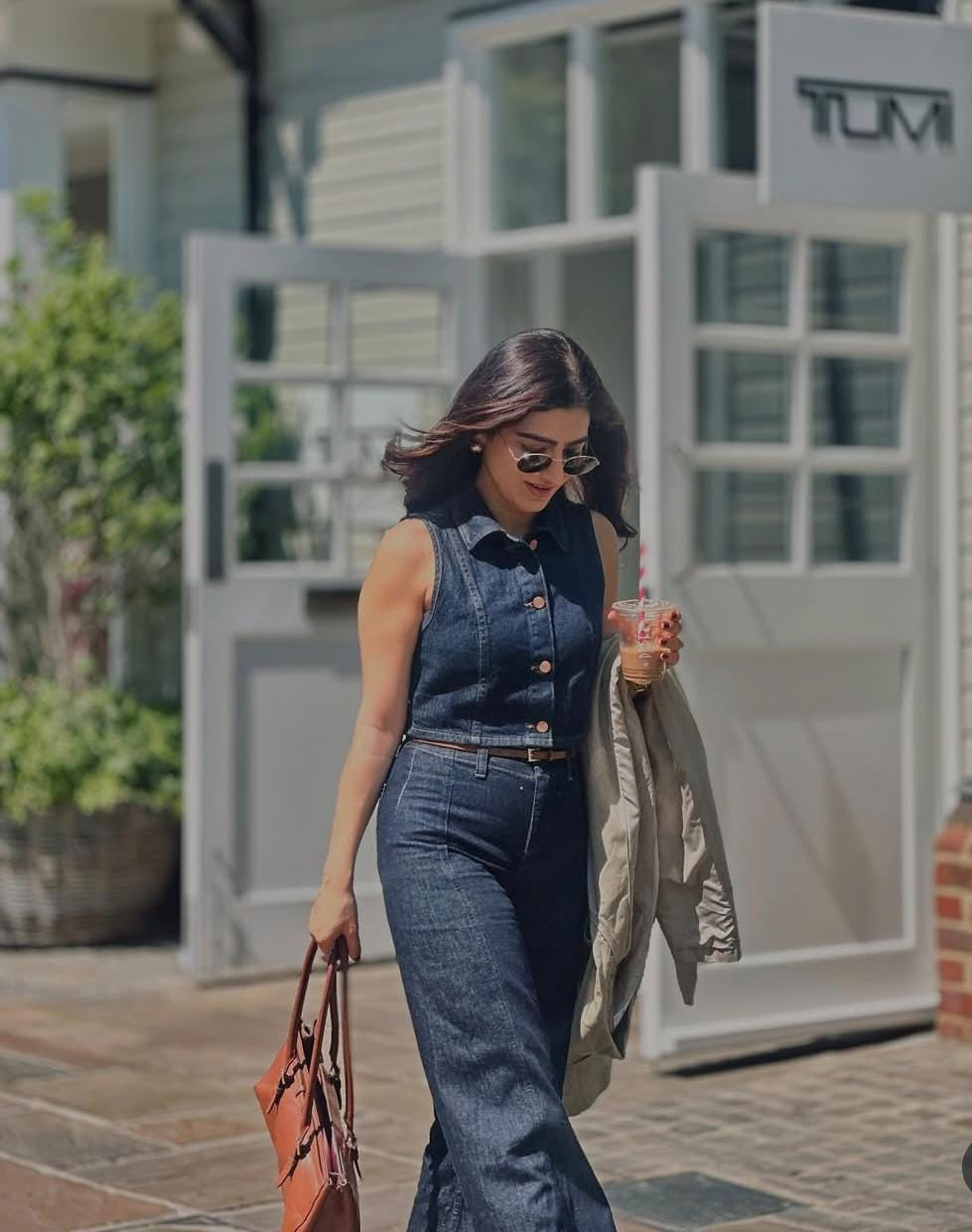 Denim Waist Coat and Pant set FT213