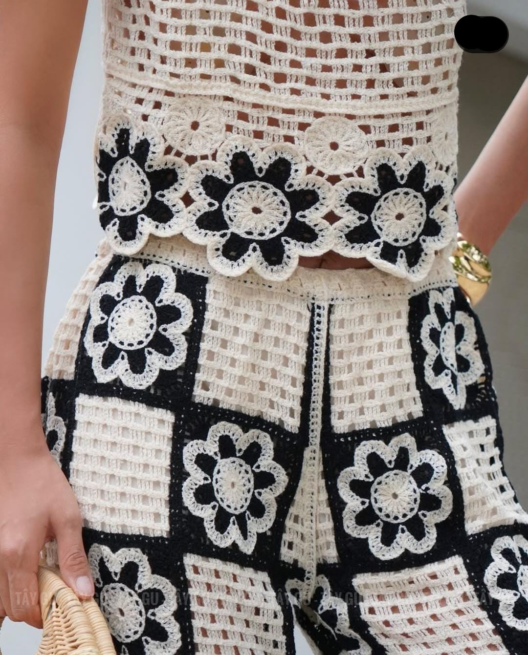 Desert Crochet Co-Ord Set FT104