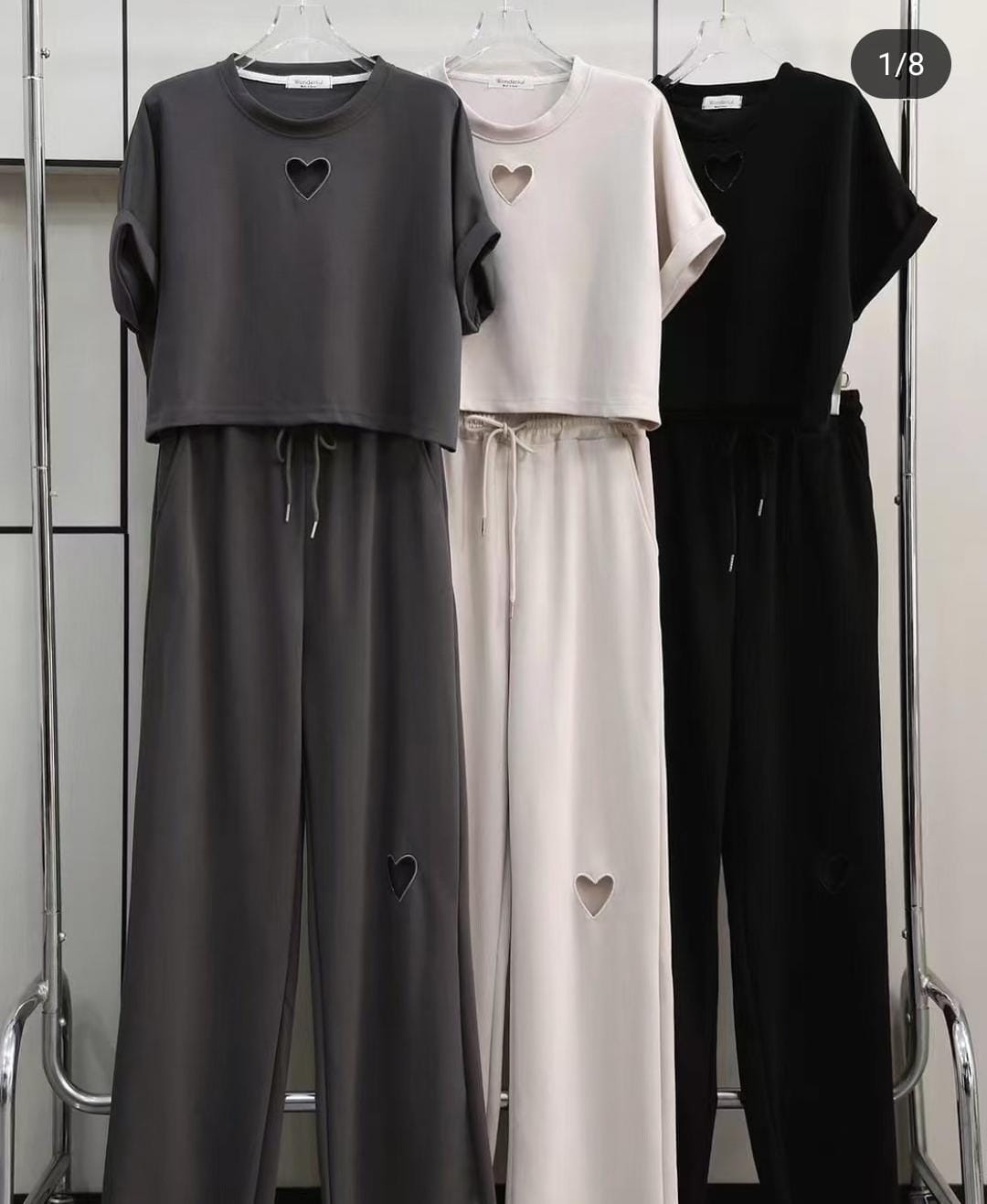 Heart Cutout Track Set FT091