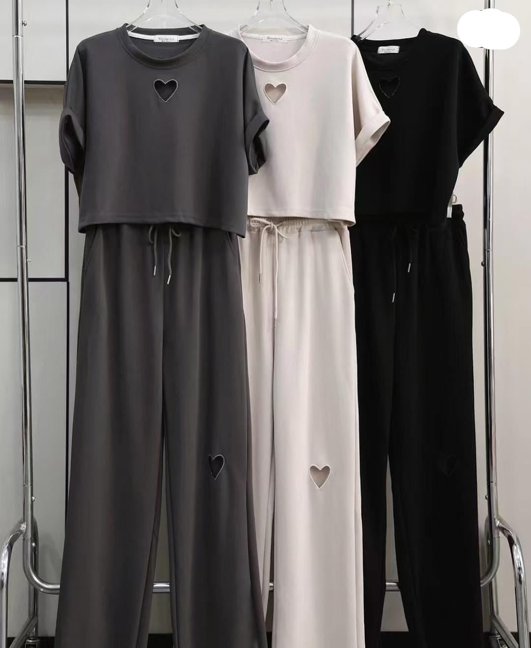 Heart Cutout Track Set FT091