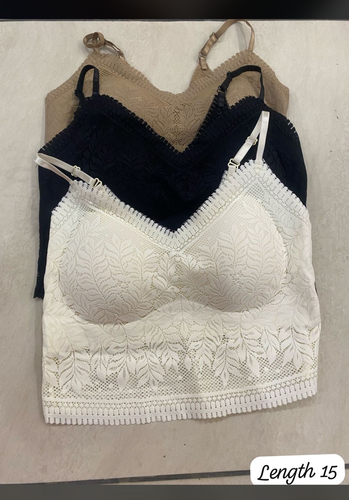 Lace Padded Top FT221