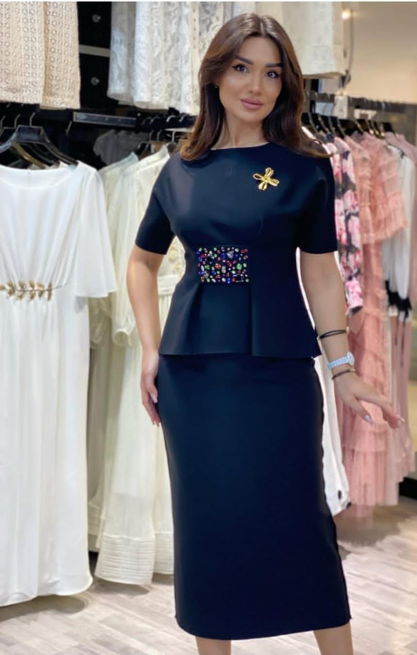 Partywear Studded Skirt and Top FT225