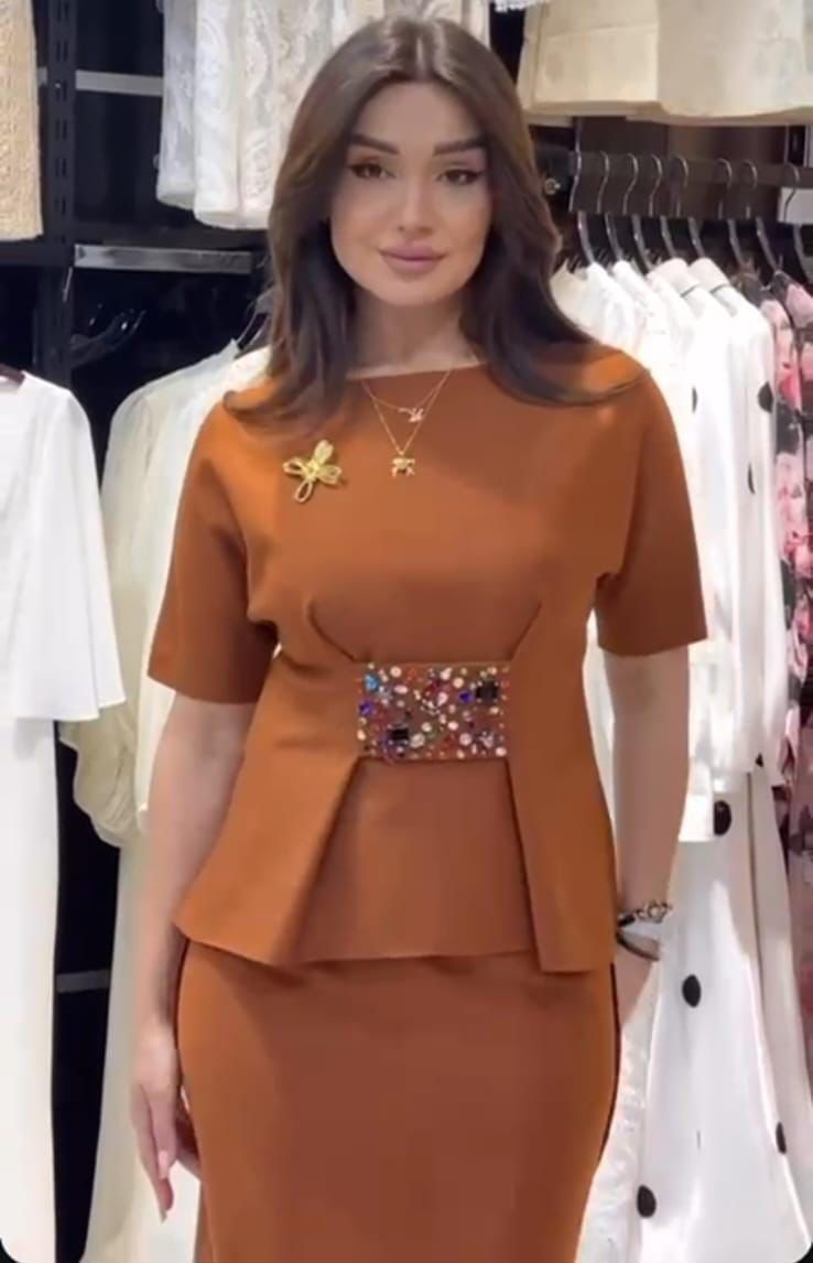 Partywear Studded Skirt and Top FT225