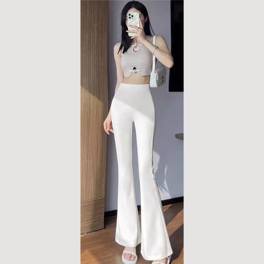 Perfect Workout-To-Lounge Flared Style Pants FT081