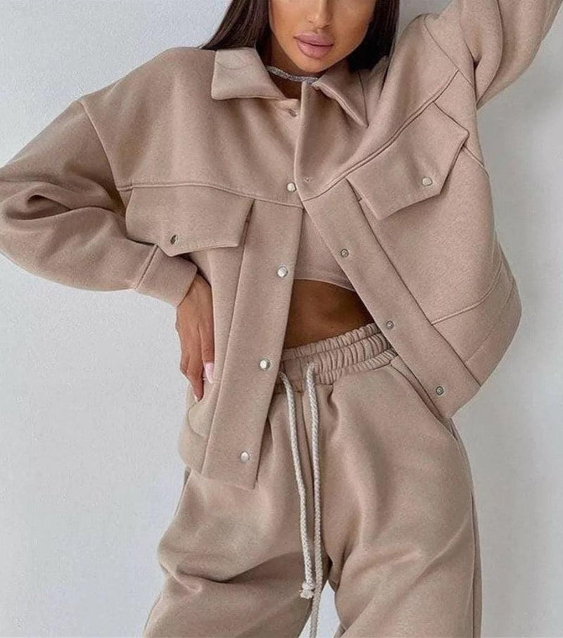 Premium Inside Fleece Jogger Set FT008