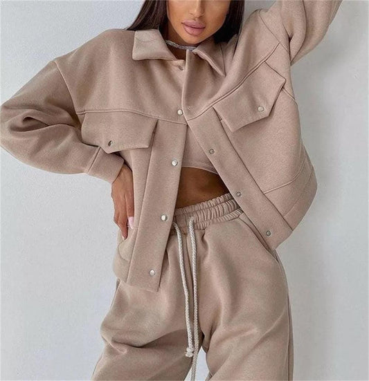 Premium Inside Fleece Jogger Set FT008